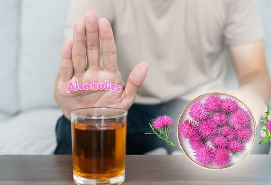 is milk thistle good for alcoholics