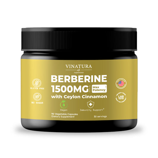 Berberine with ceylon cinnamon