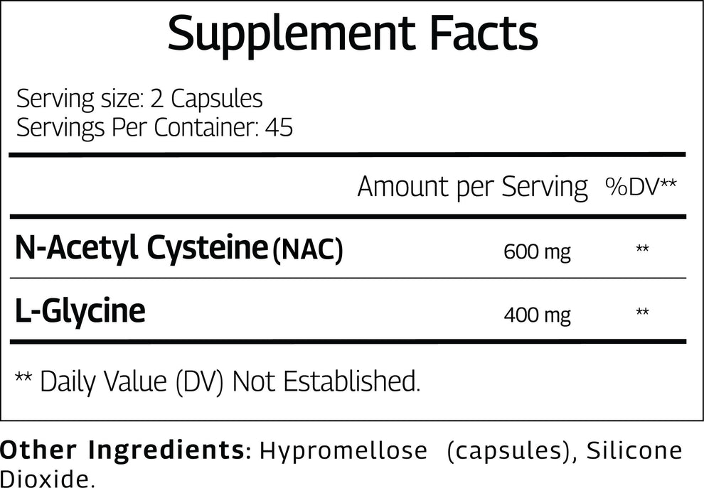 GLYNAC Glycine & NAC