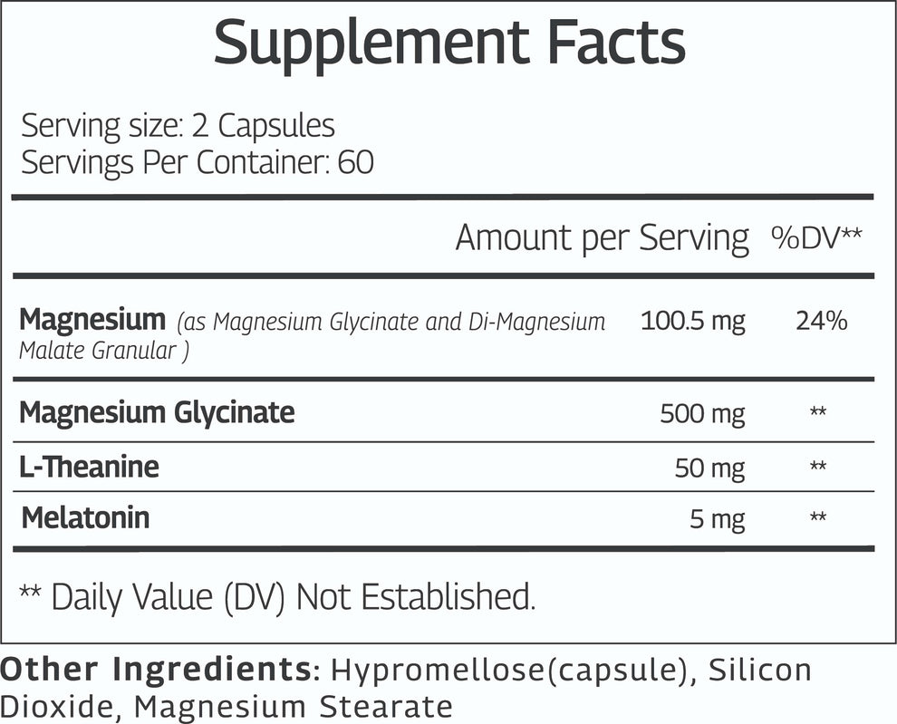 Magnesium Complex Glycinate for Sleep