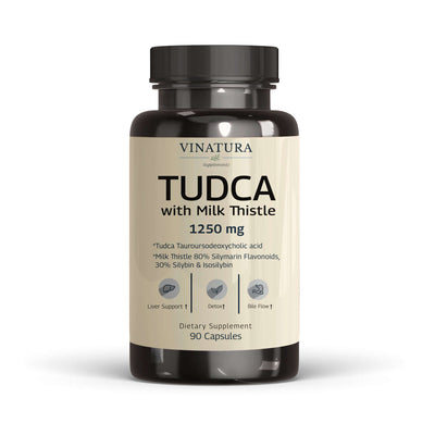 TUDCA Milk Thistle 1250mg